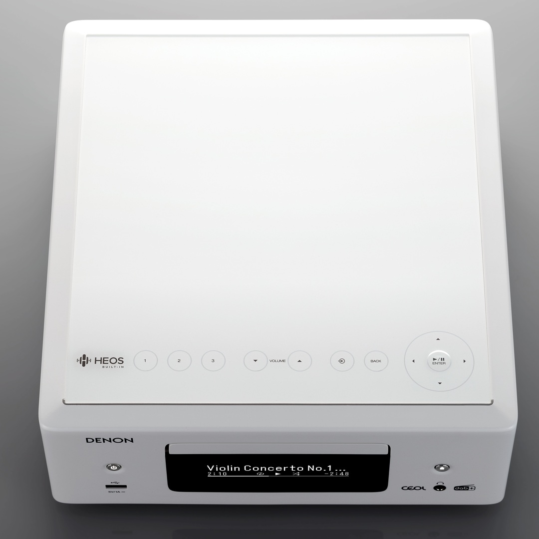 Denon Ceol RCD-N12DAB wit - bovenaanzicht - Stereo receiver