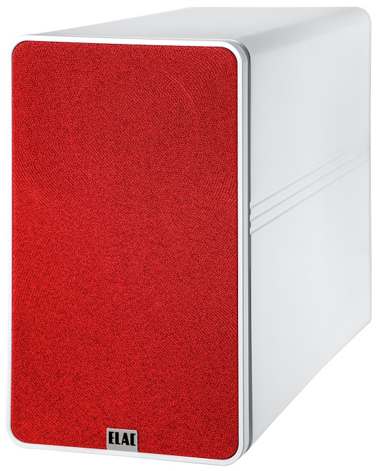 Elac Elegant BS 312.2 Stoffen grills wit hoogglans/rood - Speaker accessoire