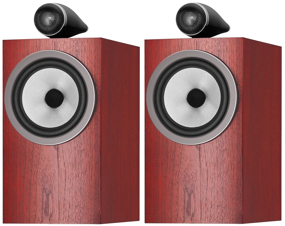 Bowers & Wilkins 705 S3 rosenut - paar - Boekenplank speaker