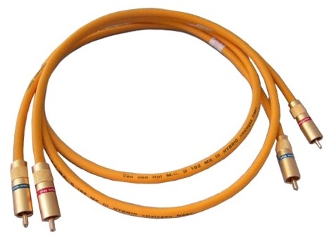 Van den Hul D102III 3T Hybrid RCA 0,8 m. - RCA kabel