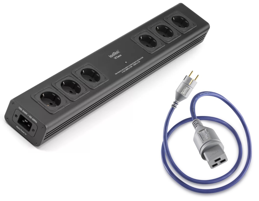 IsoTek V5 Sirius + Premier zwart