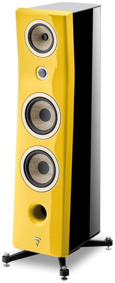 Focal Kanta N°3 black hg / yellow hg - Zuilspeaker