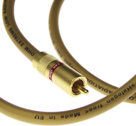 Van den Hul Digicoupler 1,0 m. - Digitaal coaxiale kabel