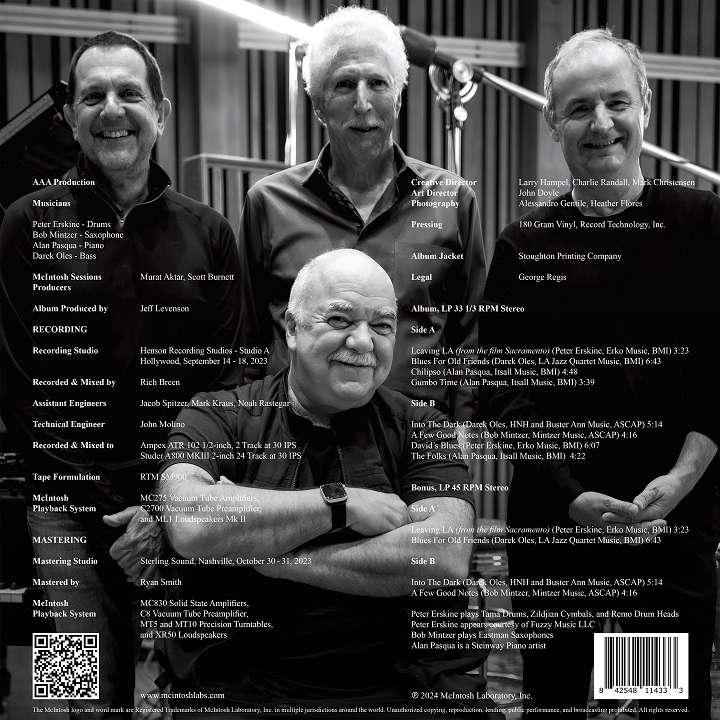 McIntosh Sessions Vol. 1 – The Erskine Quartet - Collectible