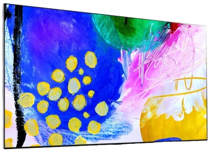 LG OLED97G29LA - zij frontaanzicht - Televisie