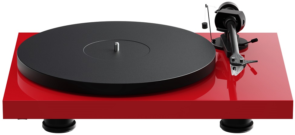 Pro-Ject Debut EVO 2 rood hoogglans - Platenspeler