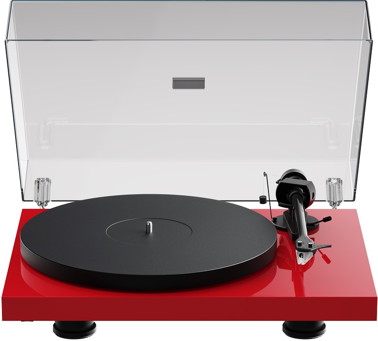 Pro-Ject Debut EVO 2 rood hoogglans - Platenspeler