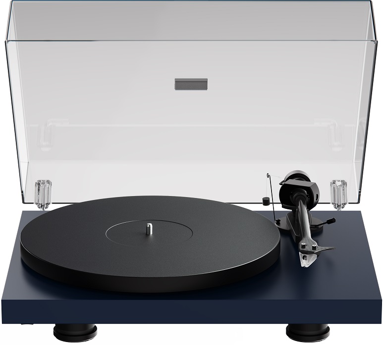 Pro-Ject Debut EVO 2 blauw satijn - Platenspeler