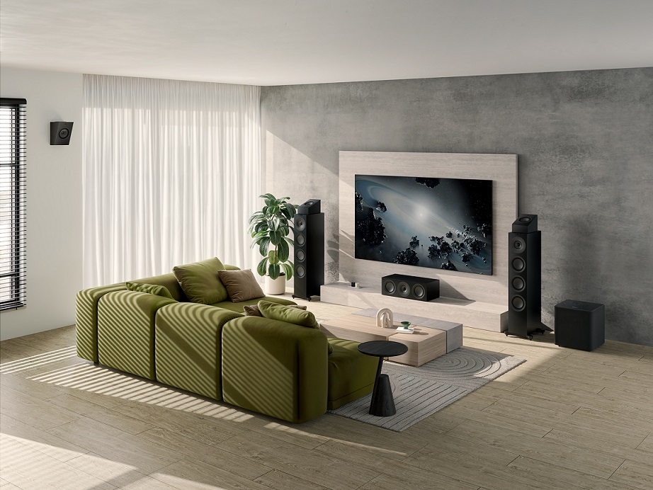 KEF home cinema speakers