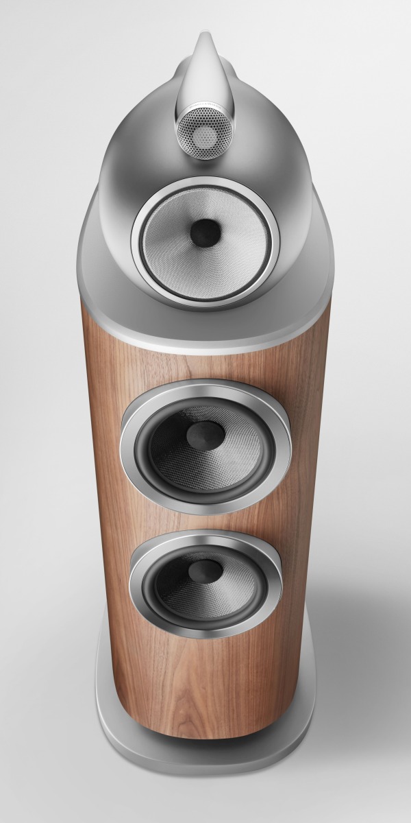 Bowers & Wilkins 802 D4 satin walnut (demo) - beauty - Zuilspeaker