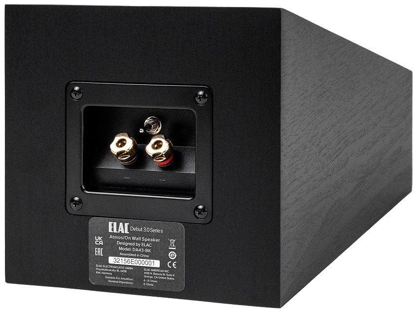 Elac Debut 3.0 DA43-BK - achteraanzicht - Surround speaker