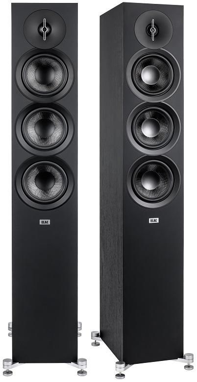 Elac Debut 3.0 DF53-BK - paar - Zuilspeaker