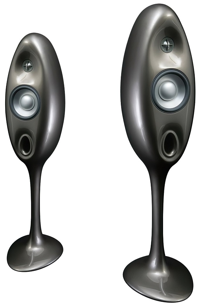 Vivid Audio OVAL V1.5 oyster - Boekenplank speaker