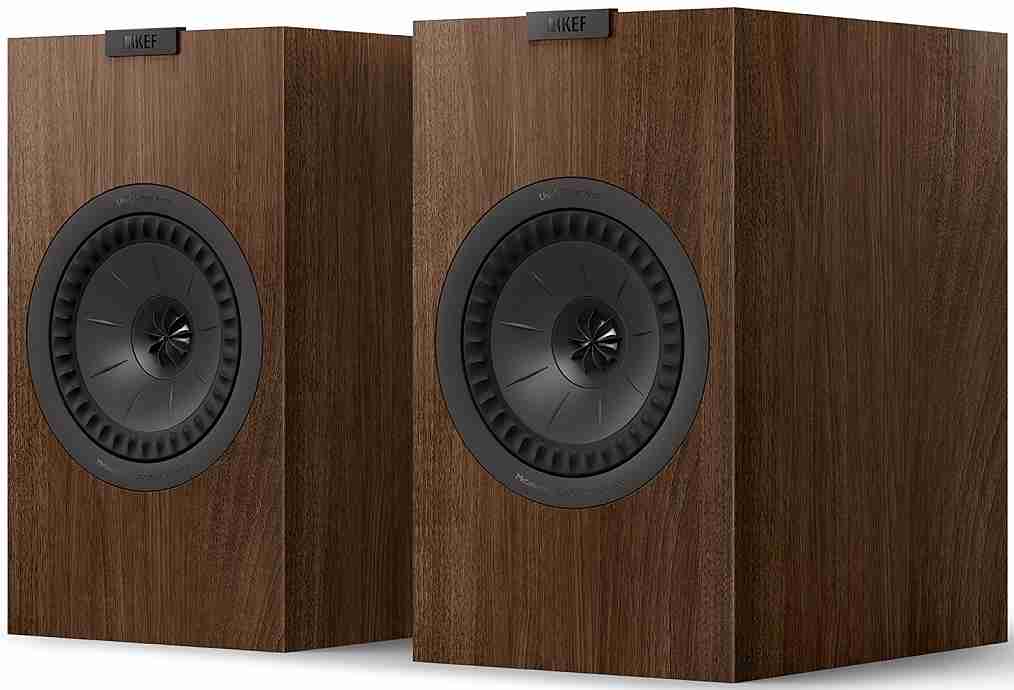 KEF Q3 Meta walnoot - paar - Boekenplank speaker