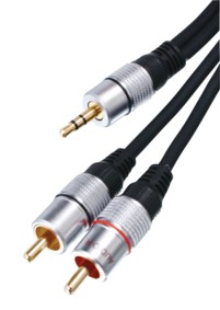 HQ HQS-S3458 Audio 5,0 m. - Aux kabel