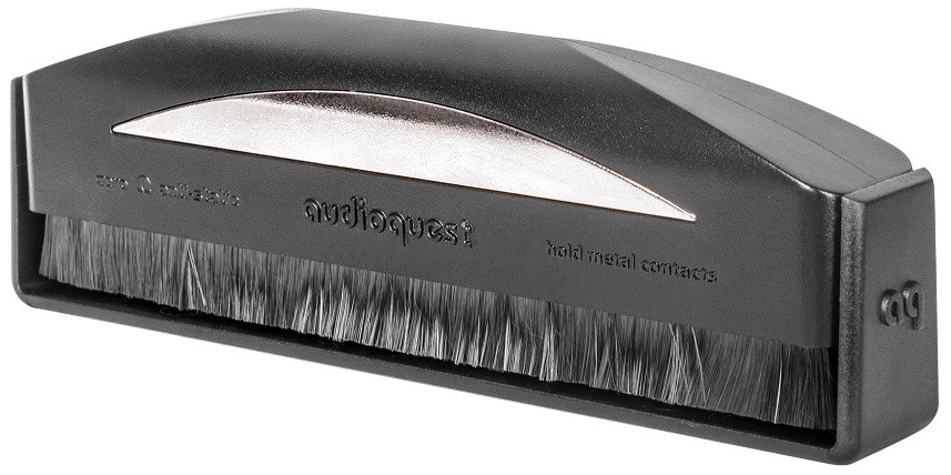 AudioQuest Anti-Static Record Brush Silver - Platenspeler accessoire