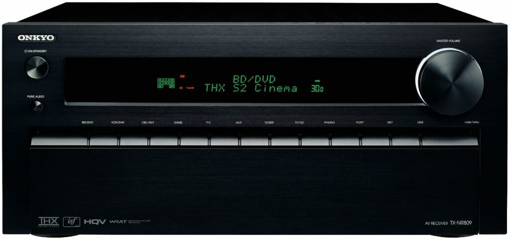 Onkyo TX-NR809 zwart - AV Receiver
