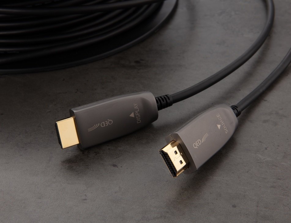 QED Performance Active Optical HDMI 50,0 m. - HDMI kabel