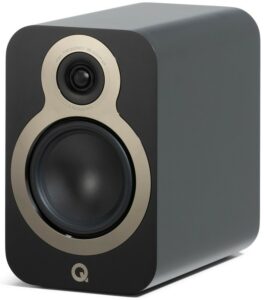 Q Acoustics 3020c zwart satijn