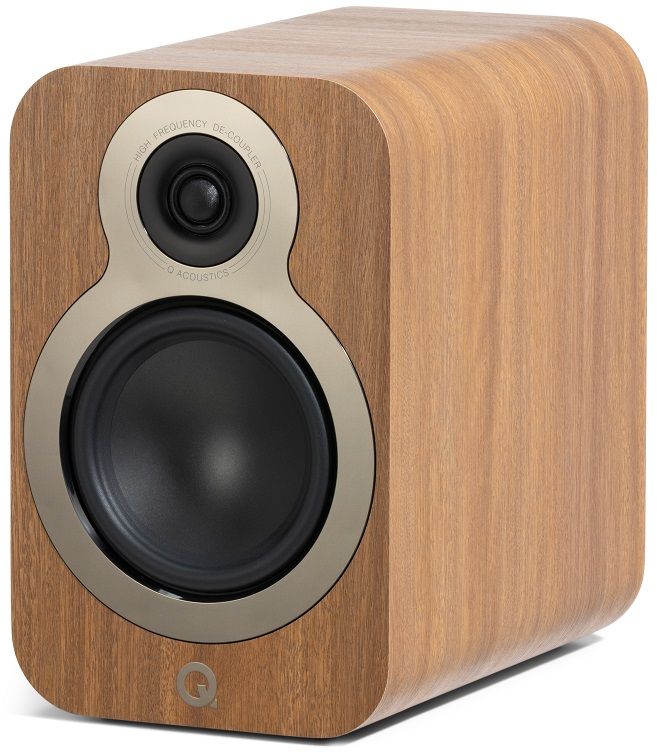 Q Acoustics 3020c eiken - Boekenplank speaker