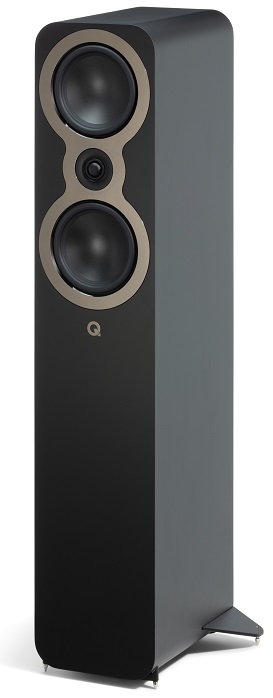 Q Acoustics 3050c zwart satijn - Zuilspeaker