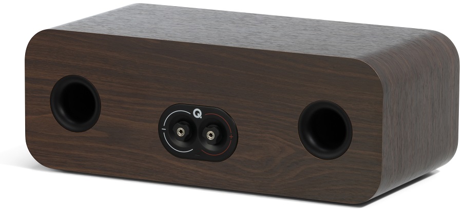 Q Acoustics 3090c rosewood - achteraanzicht - Center speaker