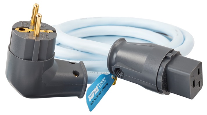 Supra LoRad 2.5 CS-16-EU/A 1,5 m. - Stroomkabel