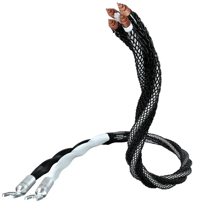 Inakustik Reference LS-204 Micro Air SW Spade 3,0 m. - Luidsprekerkabel