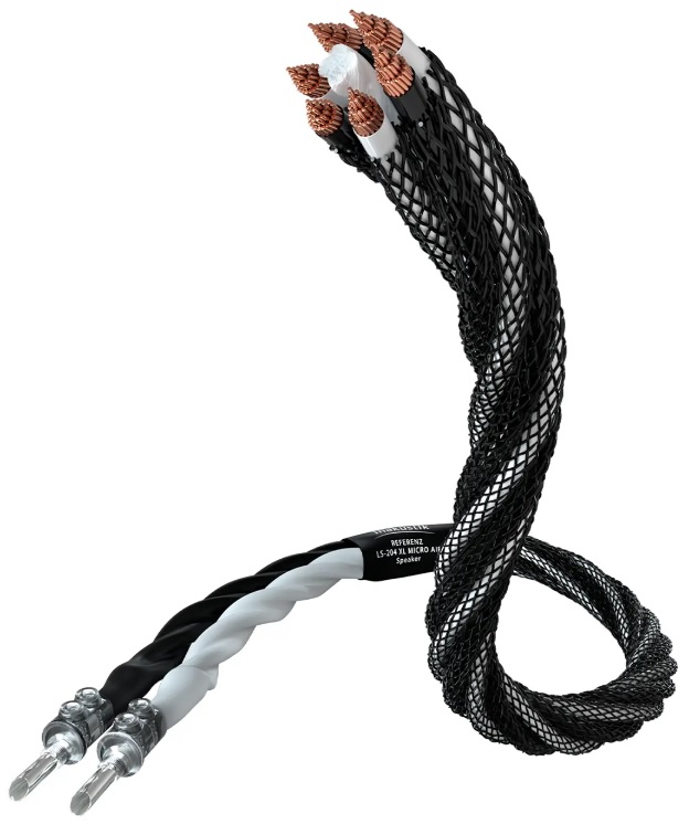 Inakustik Reference LS-204 Micro Air XL SW BFA Banana 3,0 m. - Luidsprekerkabel