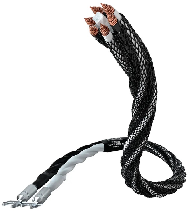 Inakustik Reference LS-204 Micro Air XL SW Spade 3,0 m. - Luidsprekerkabel
