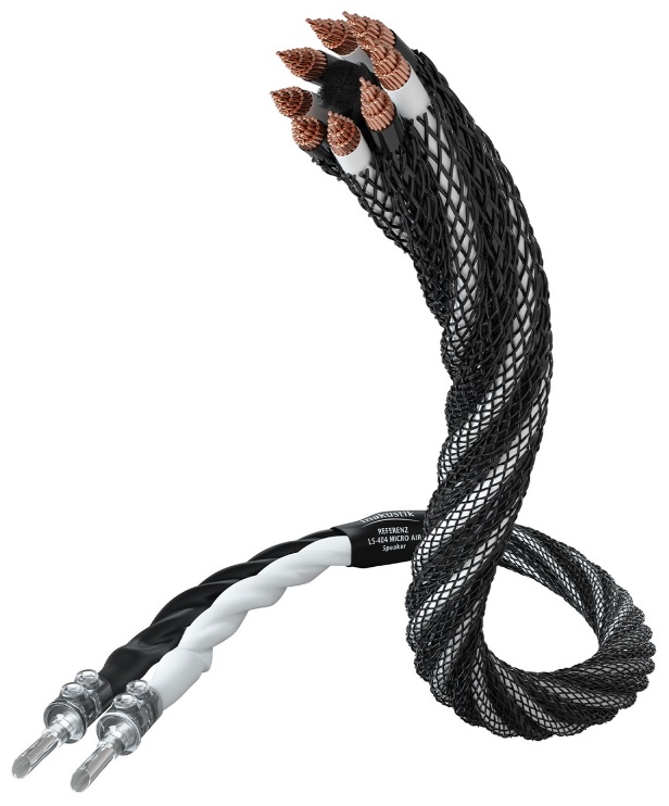 Inakustik Reference LS-404 Micro Air SW BFA Banana 2,5 m. - Luidsprekerkabel