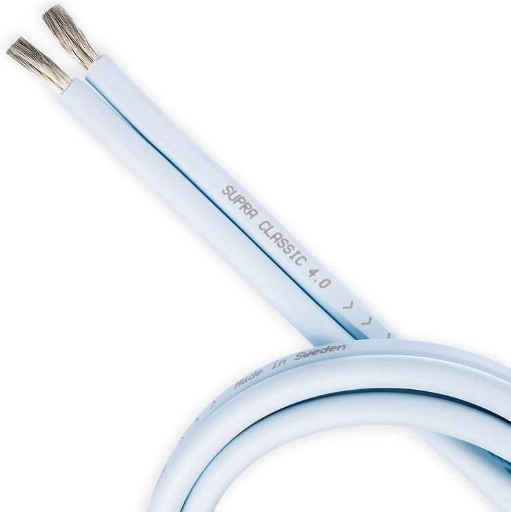 Supra 4.0 Classic ice blue - Luidsprekerkabel