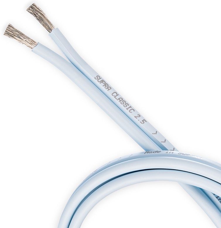 Supra 2.5 Classic ice blue - Luidsprekerkabel