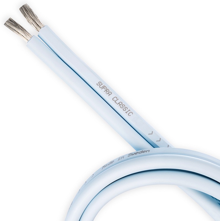 Supra 6.0 Classic ice blue - Luidsprekerkabel