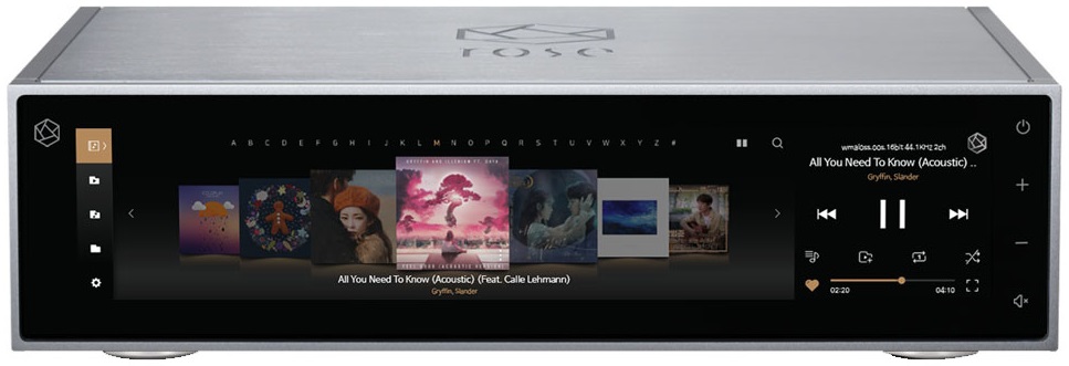 HiFi ROSE RS150B zilver - Audio streamer