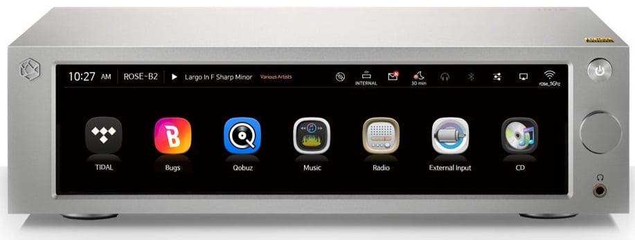HiFi ROSE RS250 zilver - Audio streamer