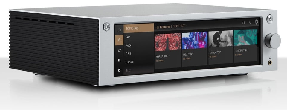 HiFi ROSE RS250 zilver - Audio streamer