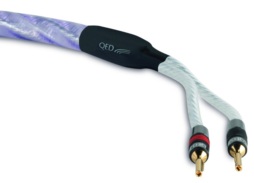 QED Signature Genesis Silver Spiral 5,0 m. - Luidsprekerkabel