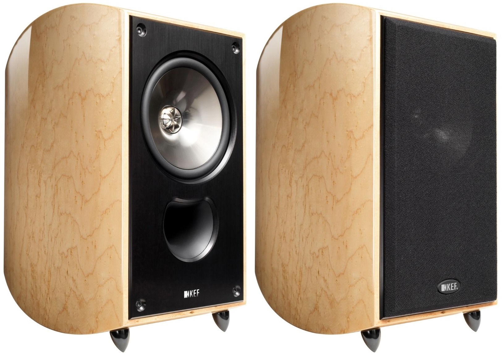 KEF XQ20 birdseye maple - Boekenplank speaker