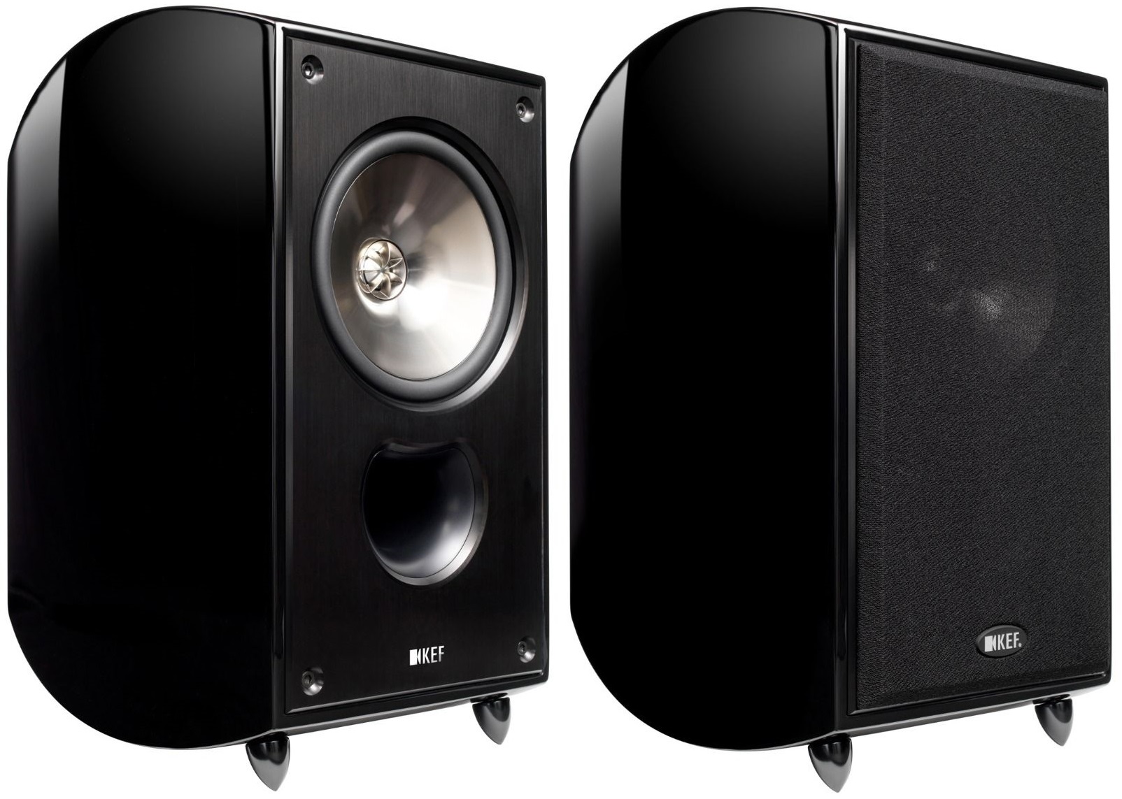 KEF XQ20 piano black - Boekenplank speaker