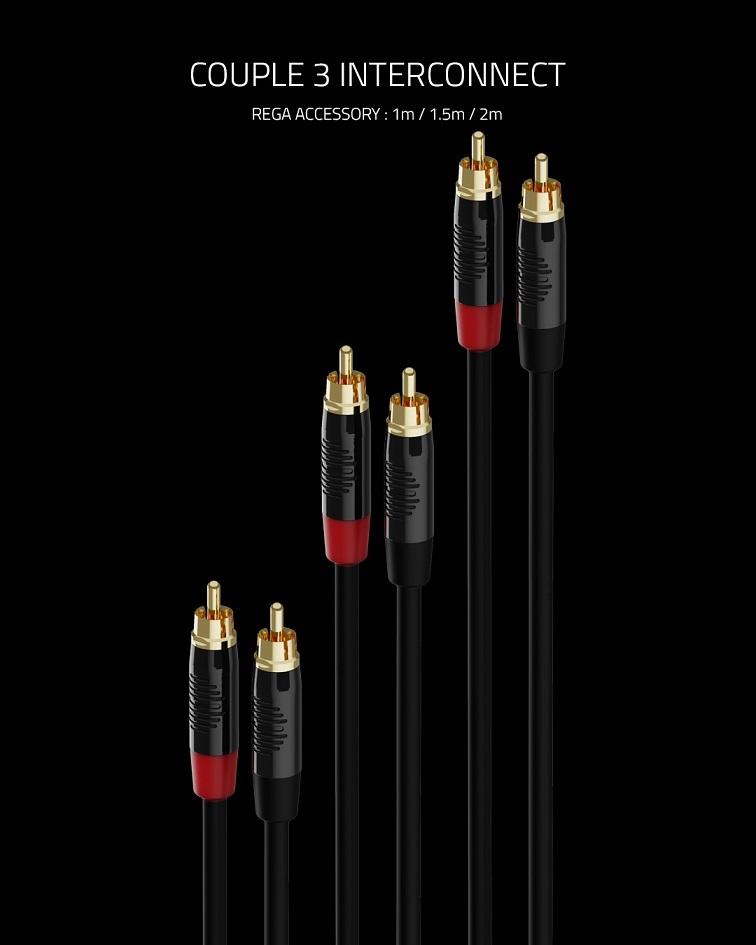 Rega Couple 3 Interconnect 1,0 m. - RCA kabel