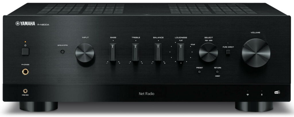 Yamaha R-N800A zwart - Stereo receiver