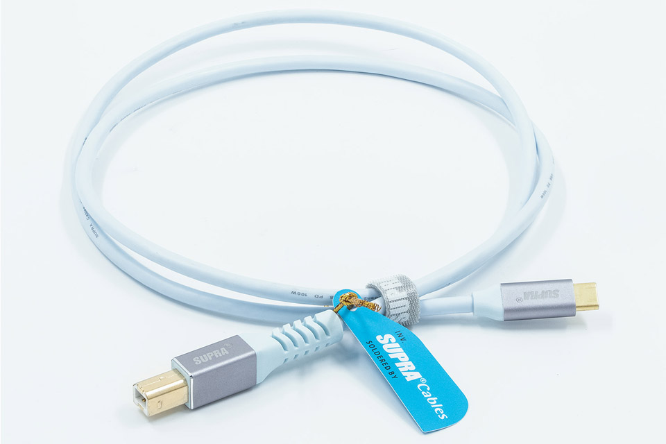 Supra USB 2.0 C-B 2,0 m. - USB kabel