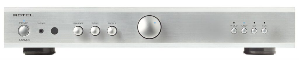 Rotel A-10 mkII zilver - Stereo versterker