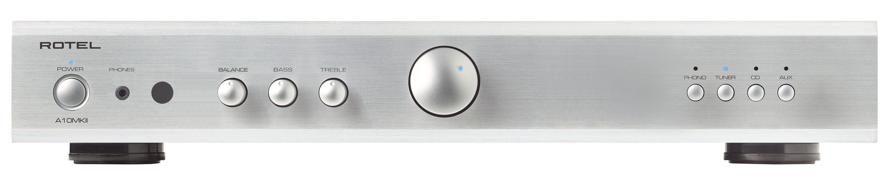 Rotel A-10 mkII zilver