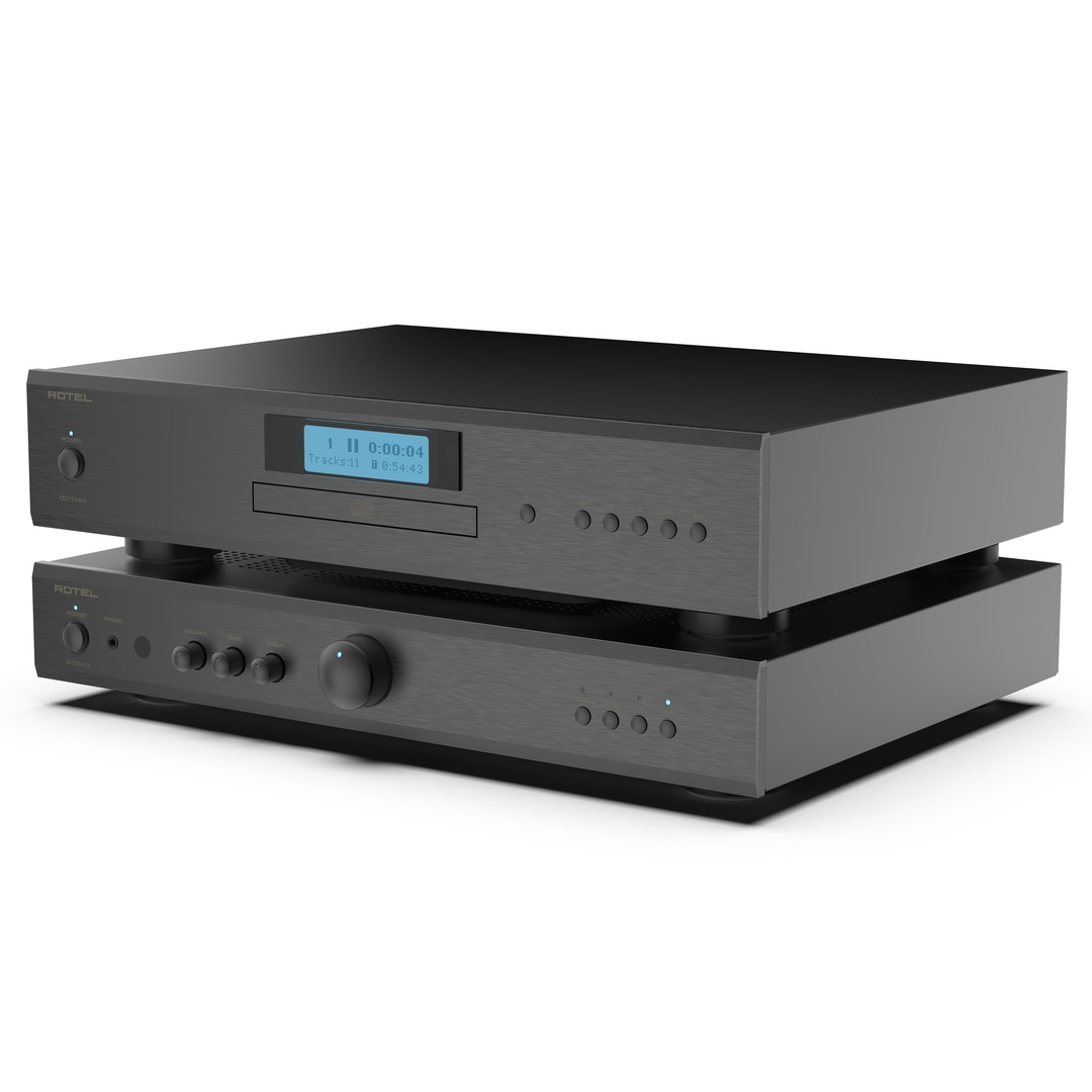 Rotel A-10 mkII zwart - setcombinatie - Stereo versterker