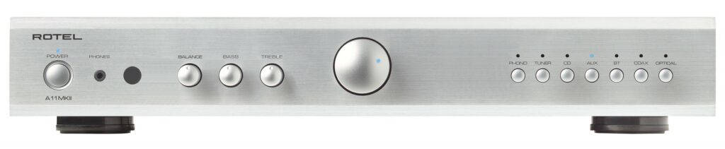 Rotel A-11 mkII zilver - Stereo versterker