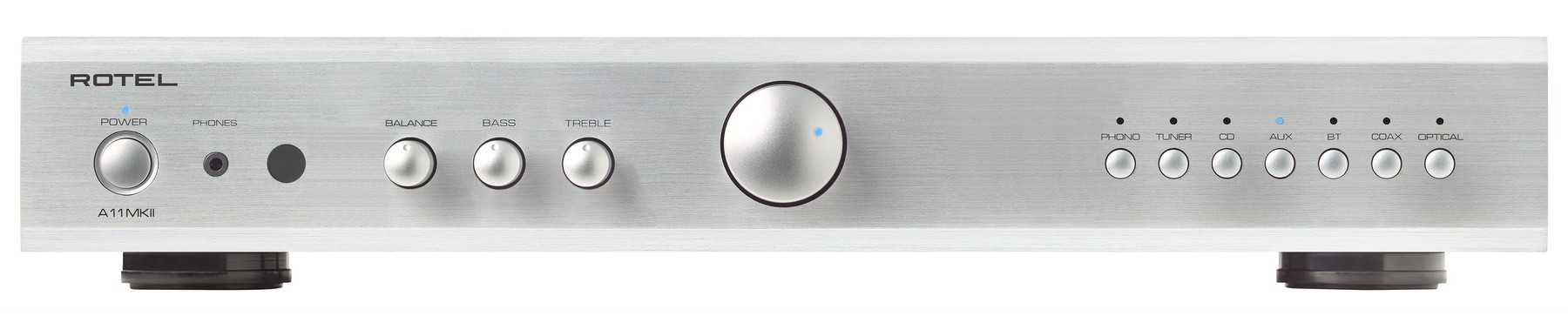 Rotel A-11 mkII zilver