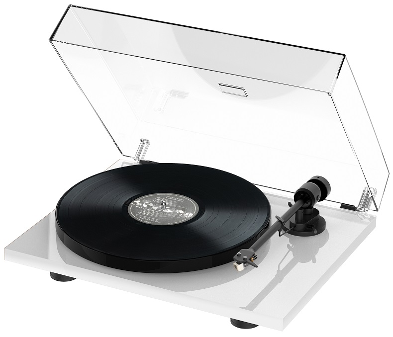 Pro-Ject E1 (AT3600L) wit hoogglans - Platenspeler