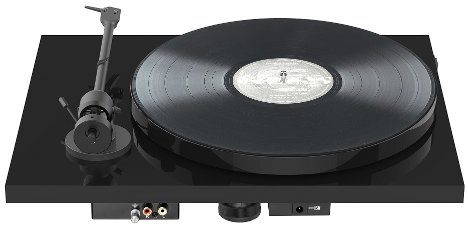 Pro-Ject E1 phono (AT3600L) zwart hoogglans - Platenspeler